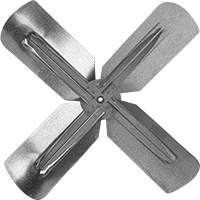 Image of Product. Front orientation. Fan Blades. Belt-Drive Wall-Mount Exhaust Fans with Louvers .