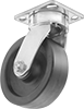 High-Capacity High-Temperature Corrosion-Resistant Casters with Nylon Wheels