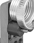 Image of ProductInUse. Front orientation. Coordinate Measuring Machine Plates and Fixtures. Fixturing for Parts Inspection, Pin Supports.