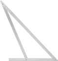 Image of Product. Front orientation. Straightedges. Folding Triangle Straightedges.