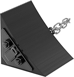 Image of Product. Style 5. Front orientation. Wheel Chocks. Wheel Chocks, Not Reversible, Style 5.
