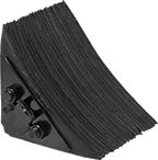 Image of Product. Style 3. Front orientation. Wheel Chocks. Wheel Chocks, Not Reversible, Style 3.