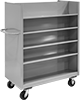 Split-Shelf Partially Enclosed Carts