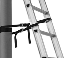 Image of ProductInUse. Front orientation. Stabilizing Anchors for Ladders. Style A.