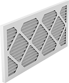 Image of Product. Front orientation. Air Filters. Mildew-Resistant Pleated Panel Air Filters.