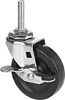 Image of Product. Front orientation. Casters.
