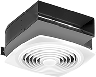 Image of Product. Style 3. Front orientation. Style 3. Ceiling-Mount Lavatory Exhaust Fans.