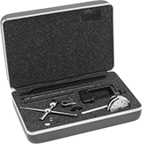Image of Product. Front orientation. Variance Indicators. Antimagnetic Starrett Continuous Dial Back Plunger Variance Indicator Sets.
