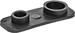 Image of Product. Front orientation. Terminal Covers. Battery Caps.