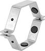 Weld-Mount Vibration-Damping Clamp Pipe Hangers