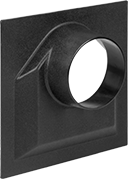 Image of Product. Style M. Front orientation. Style M. Design-Your-Own Dust Collector Duct System.