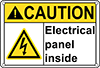 Illustrated Electrical Hazard Signs