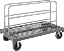 Image of Product. Style D. Front orientation. Rail Trucks. Steel Rail Trucks, Style D.