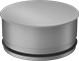 Image of Product. Front orientation. Duct and Fittings. Tight-Seal Spiral Duct and Fittings, End Caps.