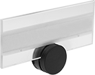 Image of Product. Front orientation. Sign Holders. Sign Holders with Adhesive-Back Bracket.