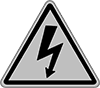 Electrical Hazard ISO Labels