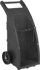 Image of Product. Front orientation. Cylinder Trucks. Plastic Single-Cylinder Trucks.