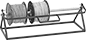 Image of Product. Front orientation. Spool Racks. Easy-Carry Spool Racks.