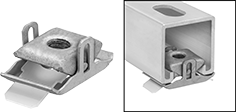 Image of Product. Front orientation. Contains Inset. Strut Channel Framing and Fittings. Antislip Spring-Tab Strut Channel Nuts.