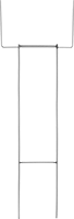 Image of Product. Front orientation. Sign Posts. Sign Post Stakes , In-Ground Sign Post Base, Style B.