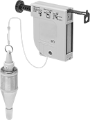 Image of Product. Front orientation. Plumb Bobs. Plumb Bobs with Cord Reel.