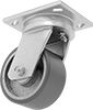 High-Capacity Gladiator Casters with Polyurethane Wheels
