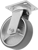 High-Capacity Gladiator Casters with Polyurethane Wheels 