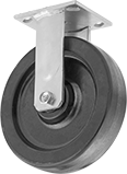 Image of Product. Rigid. Front orientation. Casters. High-Capacity Gladiator Casters with Phenolic Wheels, 1 Wheel, Rigid.