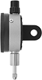 Image of Product. Side View. Side1 orientation. Variance Indicators. Mitutoyo Continuous Dial Plunger Variance Indicators with Calibration Certificate.
