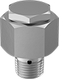 Image of Product. Style D. Front orientation. Style D. Breather Vents.