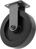 High-Capacity Washdown Casters with Phenolic Wheels