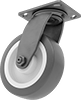 High-Capacity Washdown Casters with Polyurethane Wheels 