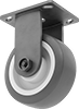 High-Capacity Washdown Casters with Polyurethane Wheels 