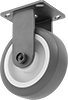 High-Capacity Washdown Casters with Polyurethane Wheels 