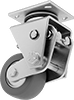 High-Capacity Shock-Absorbing Casters with Polyurethane Wheels 