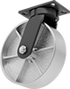 Extra-High-Capacity Compact Alliance Casters with Metal Wheels 