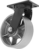 Extra-High-Capacity Compact Alliance Casters with Metal Wheels