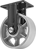 Extra-High-Capacity Compact Alliance Casters with Metal Wheels 