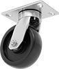 High-Capacity Vulcan Casters with Nylon Wheels