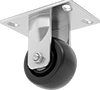 High-Capacity Vulcan Casters with Nylon Wheels