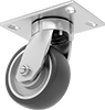 High-Capacity Vulcan Casters with Polyurethane Wheels