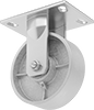 High-Capacity Vulcan Casters with Metal Wheels