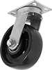 Extra-High-Capacity Corrosion-Resistant Casters with Polyurethane Wheels