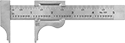 Image of Product. Front orientation. Calipers. Pocket Slide Ruler Calipers.
