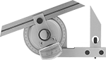 Image of Product. Front orientation. Protractors. Precision Protractors.