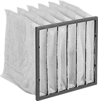 Image of Product. Front orientation. Air Filters. High-Efficiency Pocket Air Filters.