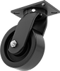 Extra-High-Capacity Brute Casters with Phenolic Wheels