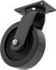 Extra-High-Capacity Brute Casters with Phenolic Wheels 