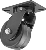 Image of Product. Swivel. Front orientation. Swivel. Extra-High-Capacity Brute Casters with Phenolic Wheels.