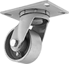 High-Capacity Economy Mauler Casters with Metal Wheels